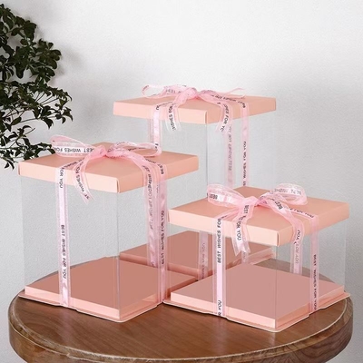 Embalaje de pastel a medida - Diseño de marca, envío rápido.