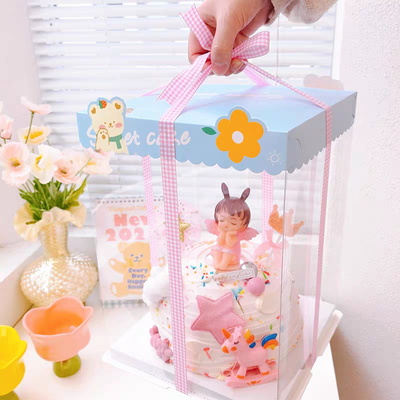 Cajas de pasteles grandes hechas a medida para envases personalizados