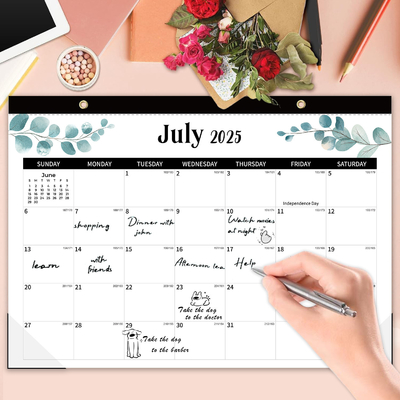 Cantidad 1 Calendario de pared personalizado Calendario de impresión a todo color Enlaces en espiral