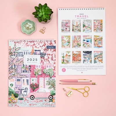 Calendario de pared personalizado Temas vacacionales / estacionales 12 fotos personalizables para promociones de su negocio