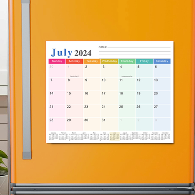 Papel Vista mensual Diseño calendarios de pared personalizados