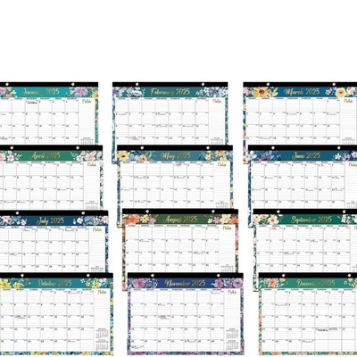 12 fotos calendario de pared personalizado personalizar con personalización y eventos importantes en 12 x 12 pulgadas