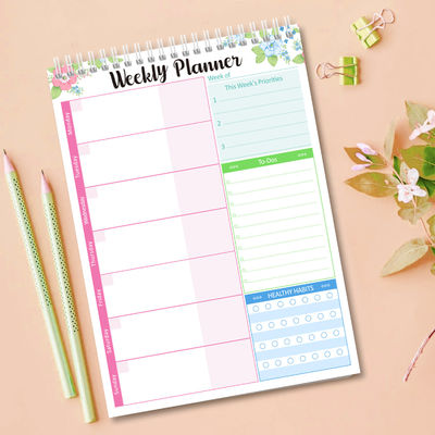 Opción de personalización de cuaderno de tapa dura con diseño de puntos para impresión de logotipo y tipo de encuadernación de tapa dura