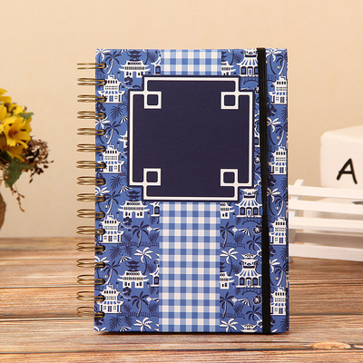 Diseño en relieve de cuaderno personalizado para tomar notas en la oficina
