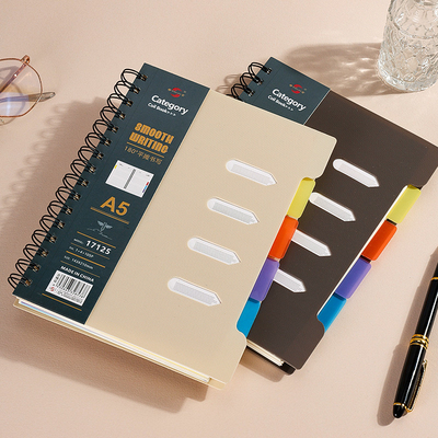 Cuaderno de espiral con tapa dura y papel estándar de alta durabilidad