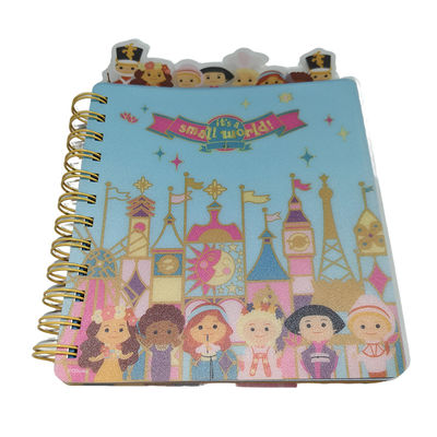 Un elegante cuaderno personalizado para empresarios que viajan en avión.