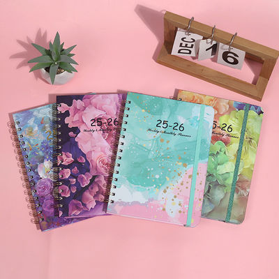 Cuaderno de tapa dura en espiral personalizado A5 con impresión de logotipo