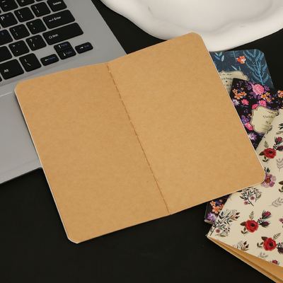 15 páginas Cuaderno de tapa dura espiral para uso académico Escenario Esquema de colores monocromático