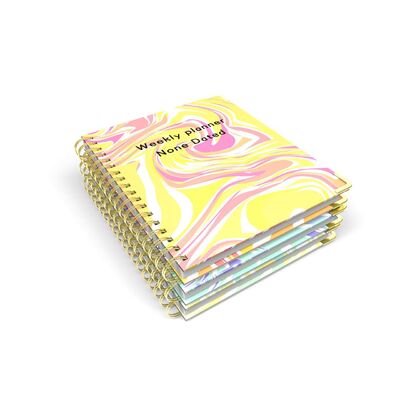 Cuaderno de diario académico personalizado que ofrece opciones de arte de portada personalizadas, adecuado para notas de estudio personalizadas y profesionales