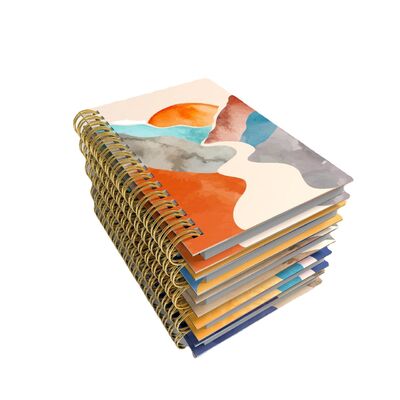 Un sujeto diario personalizado cuaderno con arte de portada personalizado Ideal para eventos de la empresa Conferencias y aprecio de los clientes