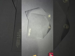 Elegantes sobres de invitación: tamaño personalizado, papel perlado, peeling y cierre de sello