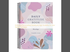 Cuaderno Personalizado en Relieve de Alta Durabilidad para tu Técnica de Diseño