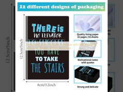 Cuaderno de portada espiral en relieve con alta durabilidad y técnica de diseño de unión por tornillo