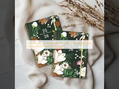 Cuaderno de diario personalizado en tamaño A5 con estilo vintage B2B Papelería esencial