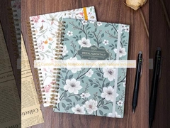 Cuaderno de diario personalizado A5 con función de estilo artístico incluida