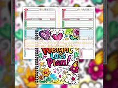 Cuaderno de espiral de tapa dura de tamaño estándar con diseño en relieve y cierre de banda elástica