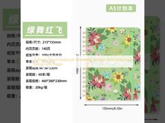 Cuaderno de espiral de tapa dura de 15 páginas, estilo vintage, diseño en relieve con páginas