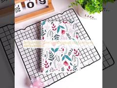 Cuaderno de diario personalizado de papel duradero de 5.8 x 8.3 pulgadas para reuniones de negocios