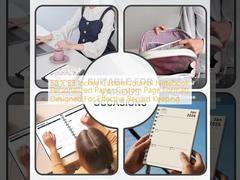 Cuaderno espiral de tapa dura con relieve personalizado