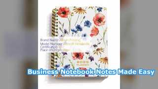 Cuaderno Empresarial 5.8x8.3 Tapa Dura Espiral
