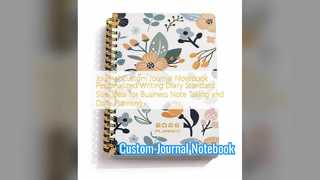 Cuaderno de diario personalizado Tapa dura personalizada