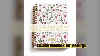 Cuaderno personalizado para reuniones ejecutivas