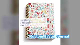 Cuaderno Pastel Personalizado Diario Elegante para Eventos