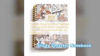 Cuaderno de espiral duradero para estudiantes y profesionales